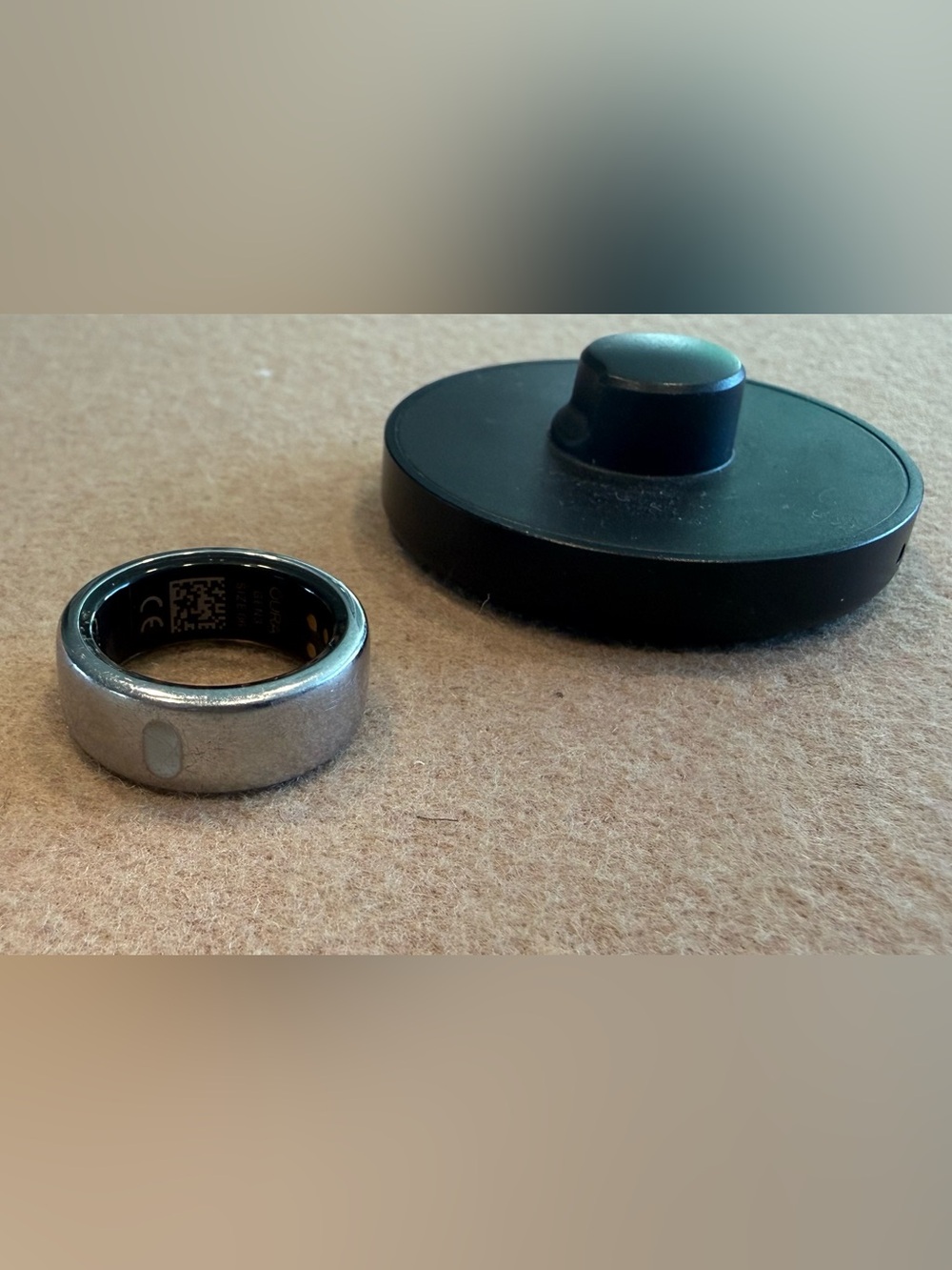 Oura Gen 3 Horizon Silver Smart Ring — Silver